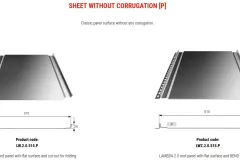 Standing-Seam-Metal-Roof-Panel-LAMBDA-Profilation-Flat