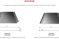 Standing-Seam-Metal-Roof-Panel-LAMBDA-Profilation-Microrib