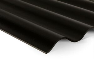 SwissPearl Eurofala Fibre Cement Corrugated Roof Sheets black