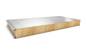 Płyta Warstwowa z Wełną Mineralną Mineral Wool Sandwich Panel