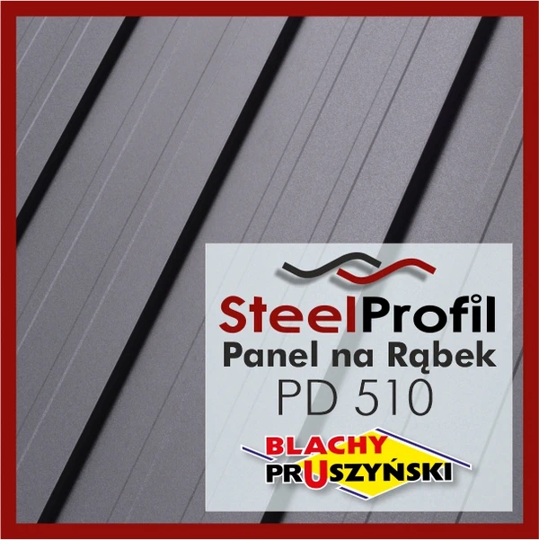 Blacha Panel na rąbek felc PRUSZYŃSKI PD 510