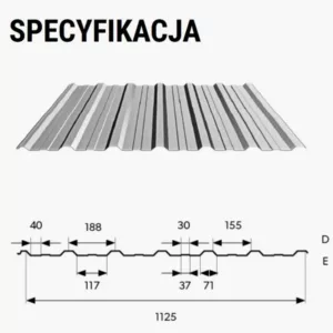Profil Blachy Trapezowej T18 ECO
