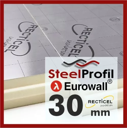 Płyta PIR Recticel Eurowall poliuretan 30mm