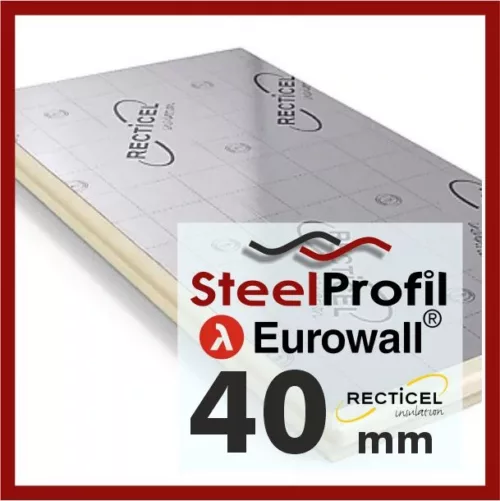 Płyta PIR Recticel Eurowall poliuretan 40mm