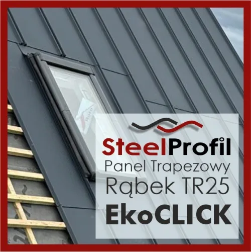 Panel Trapezowy Blacha Na Rąbek TR25 Felc